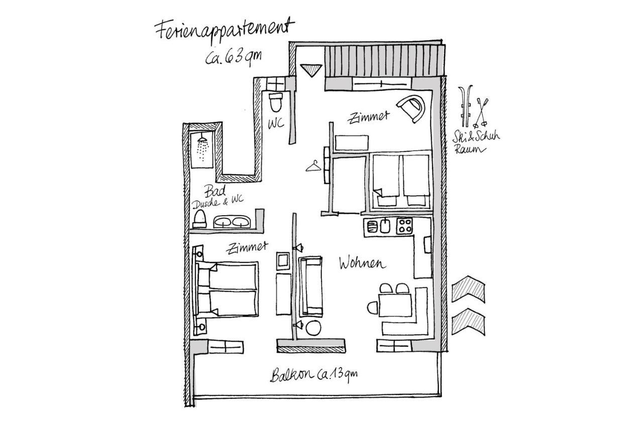 Ferienappartement Bergliebe Großarl Exterior foto